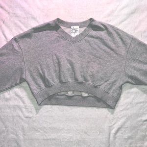 AERIE CREWNECK CROPPED